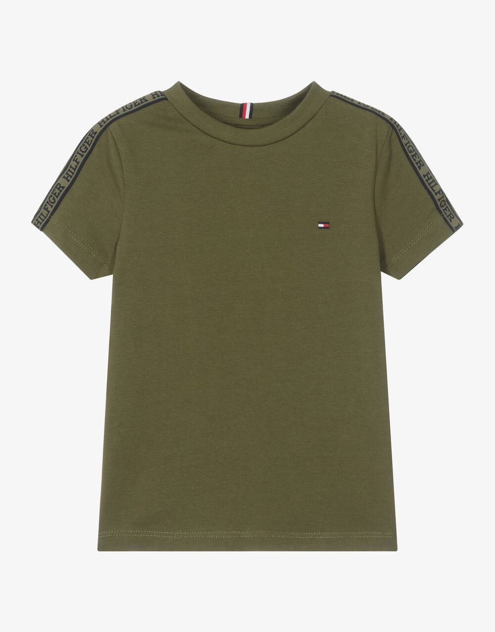 Boys Orange Cotton T-Shirt - الصورة 2